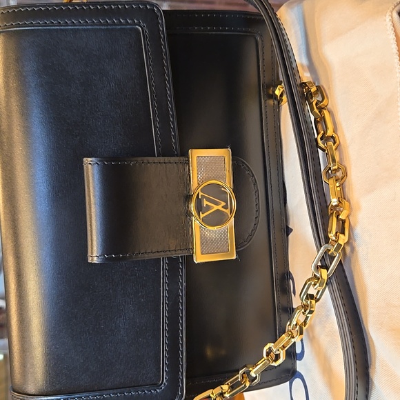 Louis Vuitton LV rock Dauphine MM M55821 Black - COA included - Picture 3 of 17